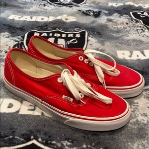 Classic Red Vans